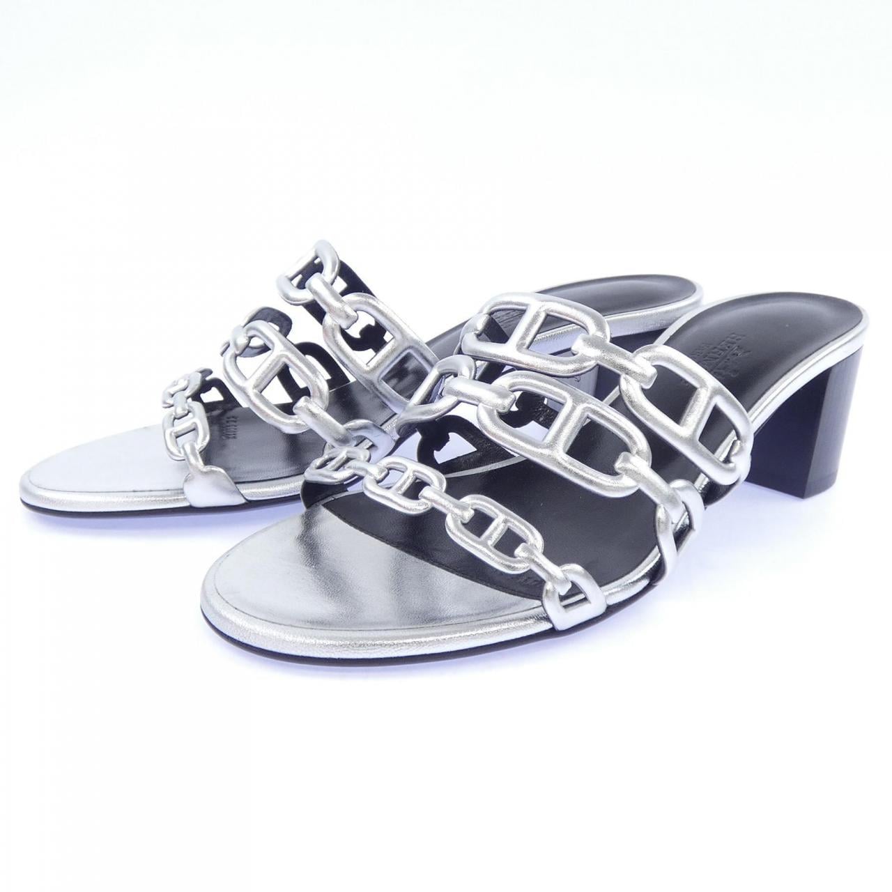 エルメス HERMES タンデム TANDEM シェーヌダンクル 191107Z サンダル