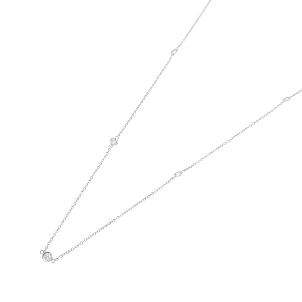 PT900/PT850 ダイヤモンド ネックレス 0.50CT