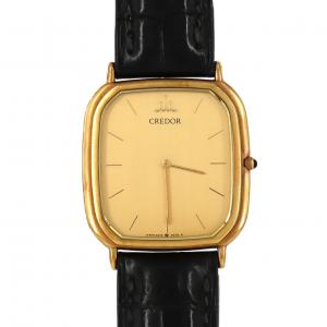 【ノーメンテナンス特価】セイコー クレドール YG 5A74-5110 YG クォーツ