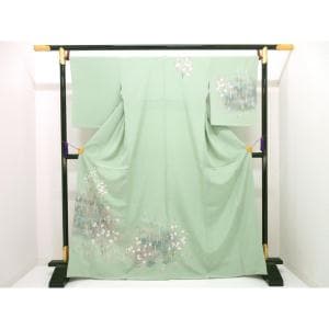 【未使用品】訪問着　友禅加工ボカシ染