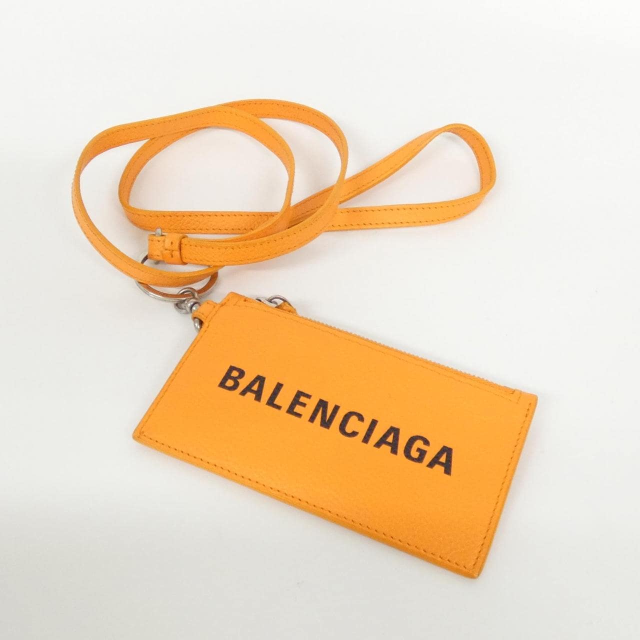 バレンシアガ キャッシュ カードケース オン キーリング 594548 1IZI3 コインケース