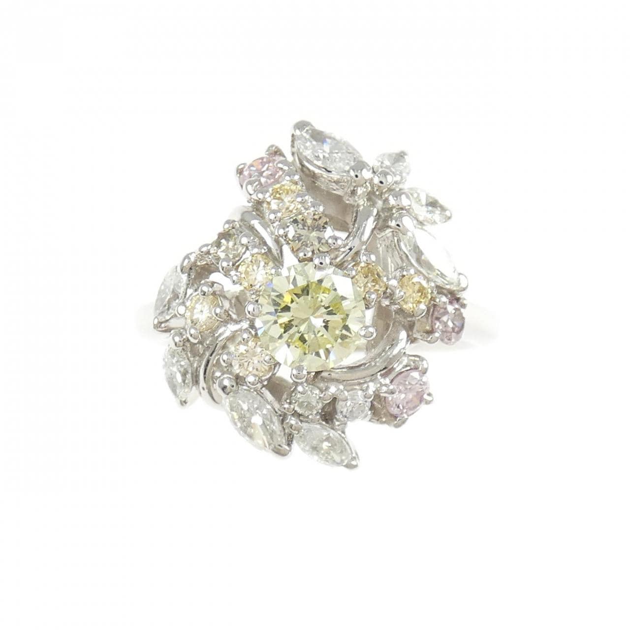 PT900 ダイヤモンド リング 0.609CT