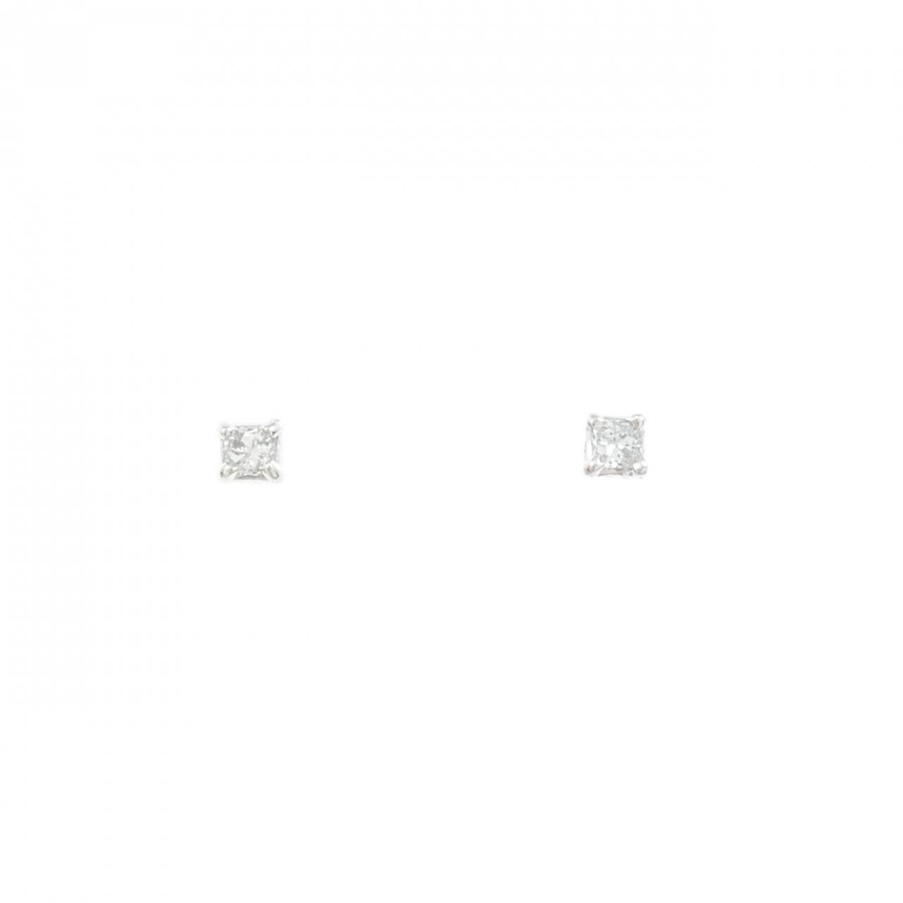 PT/PT900 ダイヤモンド ピアス 0.12CT