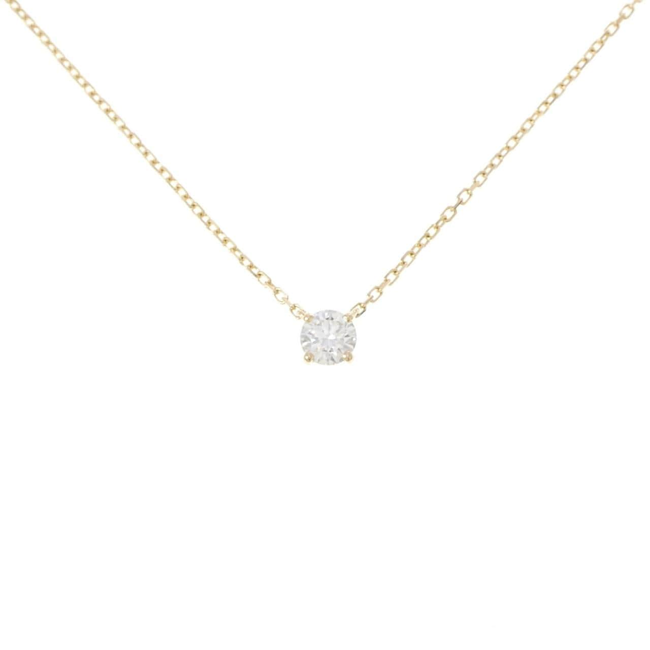 カルティエ 1895 ネックレス 0.26CT H VVS2 EXT