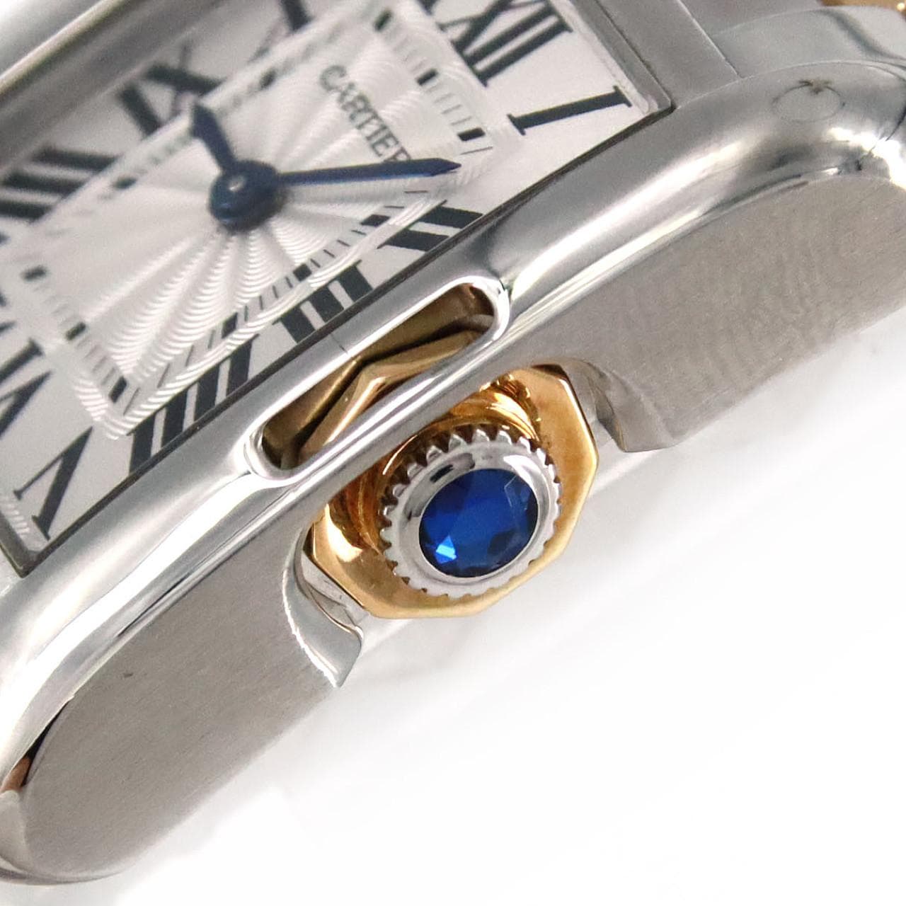 Cartier Tank Anglaise SM Combi W5310046 SSxYG石英