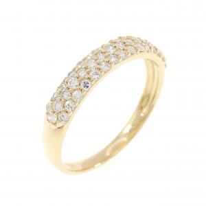 【リメイク】K18YG ダイヤモンド リング 0.30CT