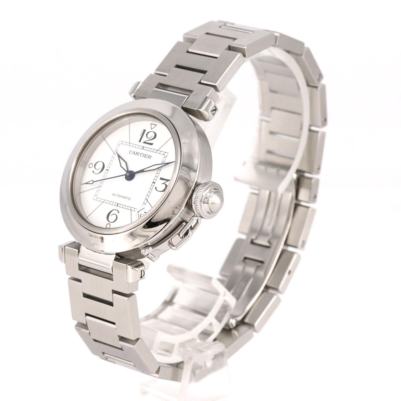 カルティエ パシャC W31074M7 SS 自動巻