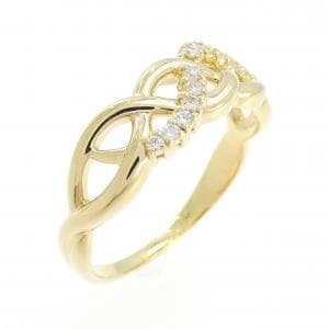 750YG ダイヤモンド リング 0.11CT