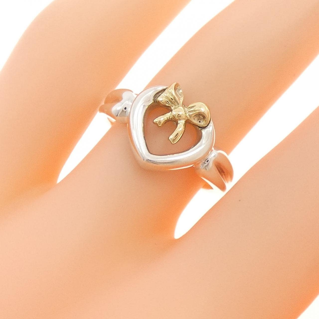 ティファニー 925/750YG リング