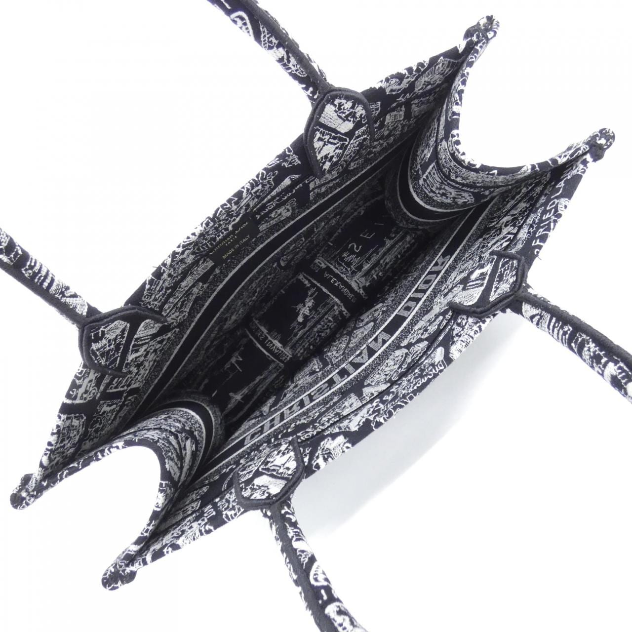 クリスチャンディオール PLAN DE PARIS ディオール ブック トート ミディアム M1296ZOMP バッグ