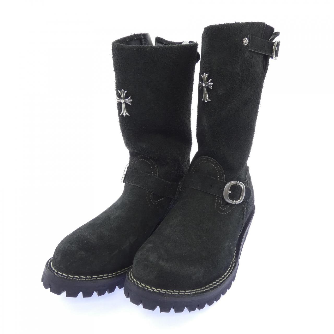 クロムハーツ CHROME HEARTS WESCO CUSTOM BOSS CH CROSS ブーツ