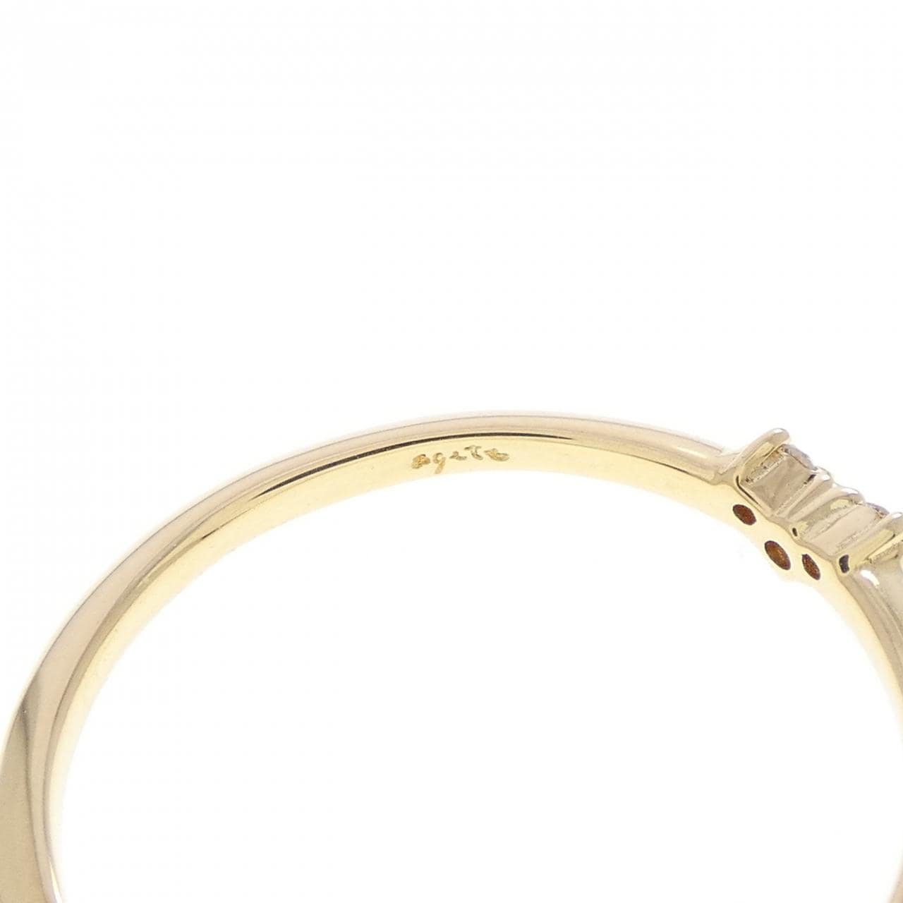 アガット ダイヤモンド リング 0.03CT