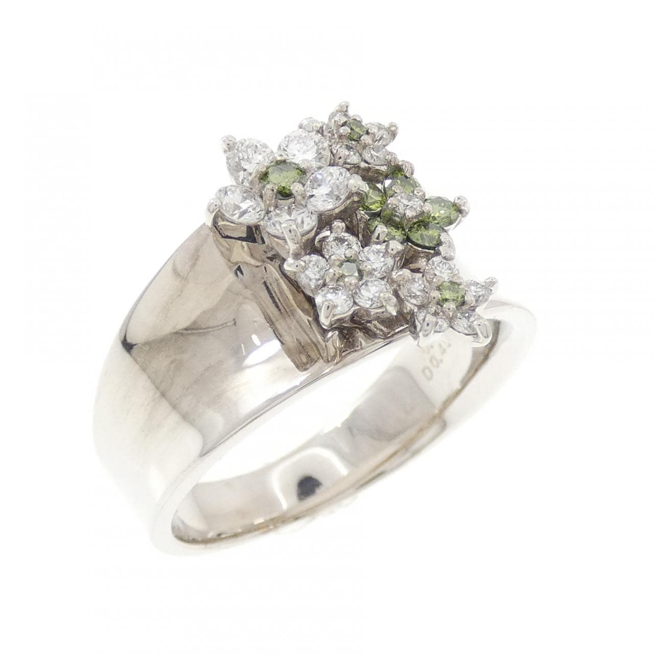 ポンテヴェキオ フラワー リング 0.17CT