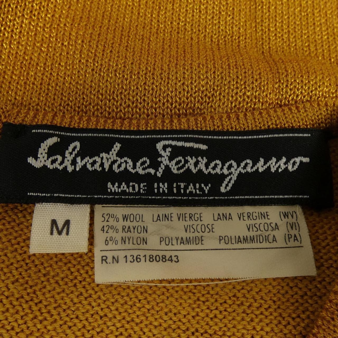 【vintage】SALVATORE FERRAGAMO SALVATORE FERRAGAMO 针织衫