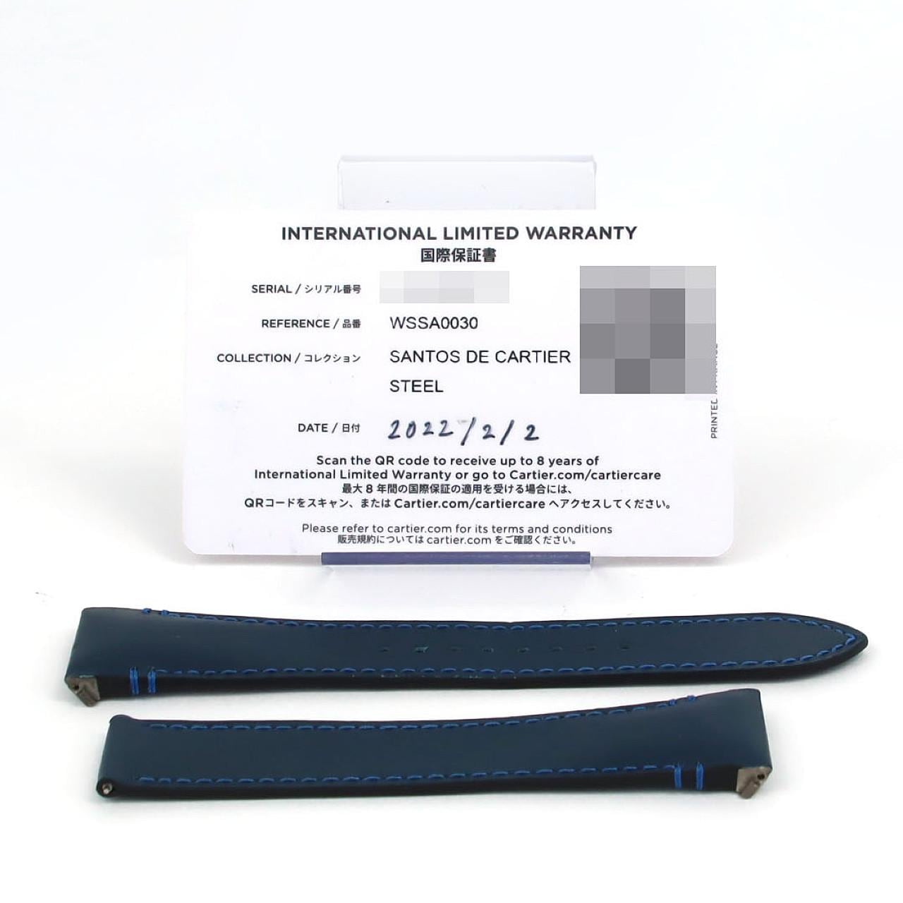 カルティエ サントス･ドゥ･カルティエ LM WSSA0030 SS 自動巻