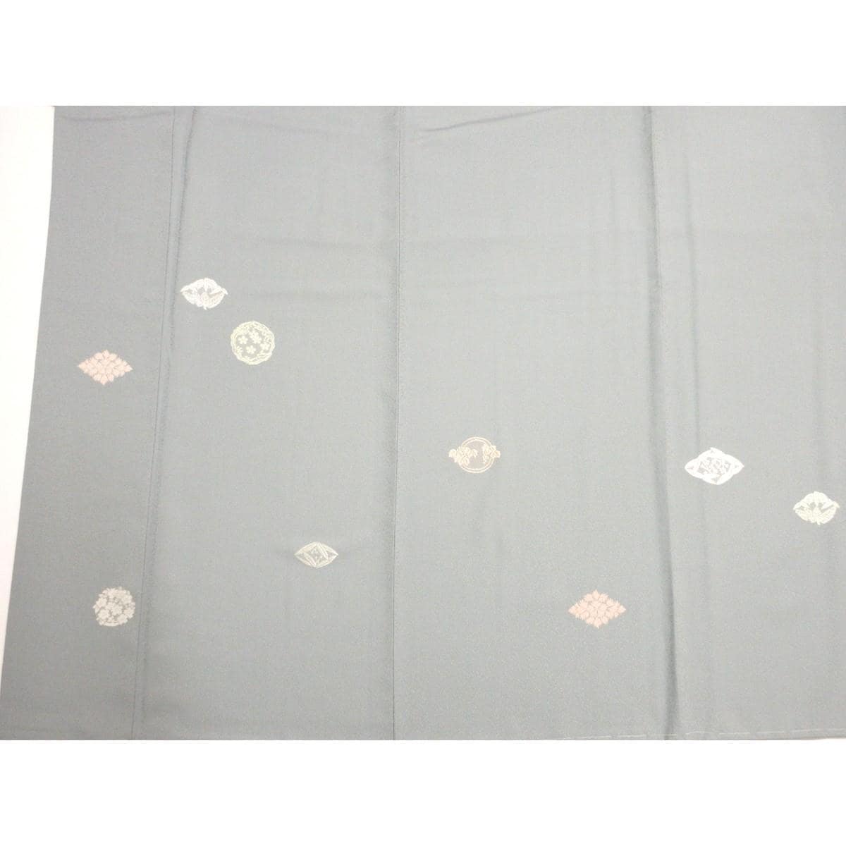 【未使用品】訪問着　【山口美術織物】身幅２Ｌ寸