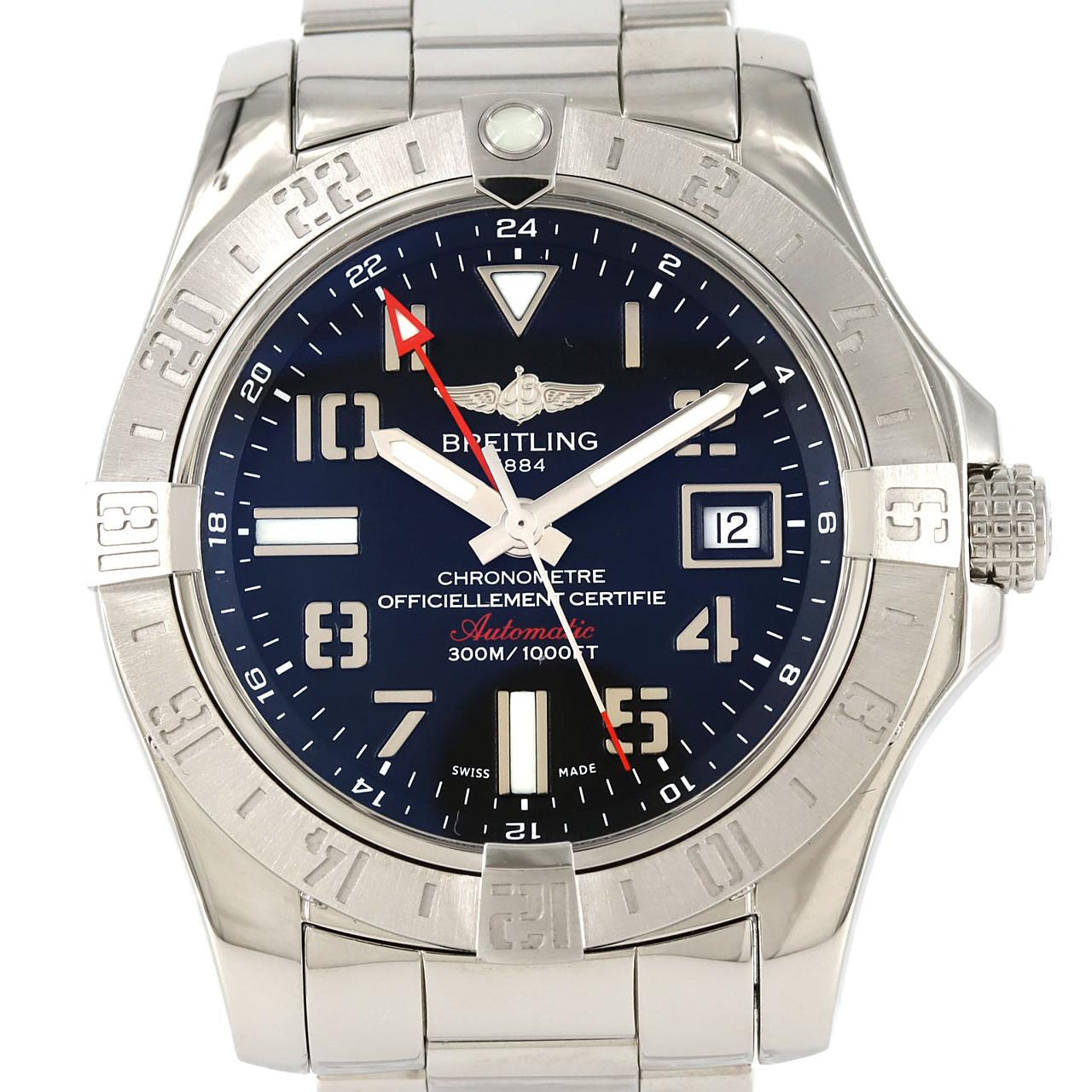 BREITLING Avenger II GMT A32390/A329B34PSS Stainless Steel Automatic