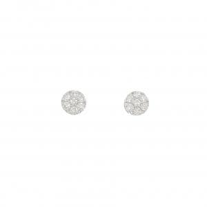 PT900 ダイヤモンド ピアス 0.40CT