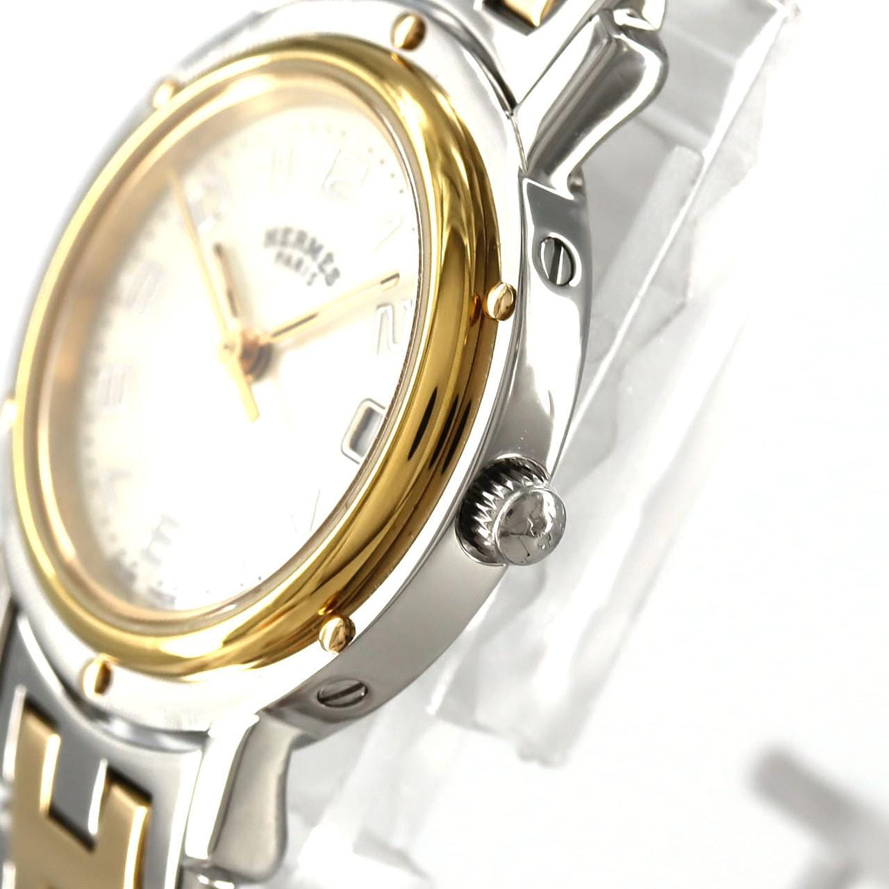 エルメス クリッパーナクレ コンビ CL4.220 SSxGP クォーツ