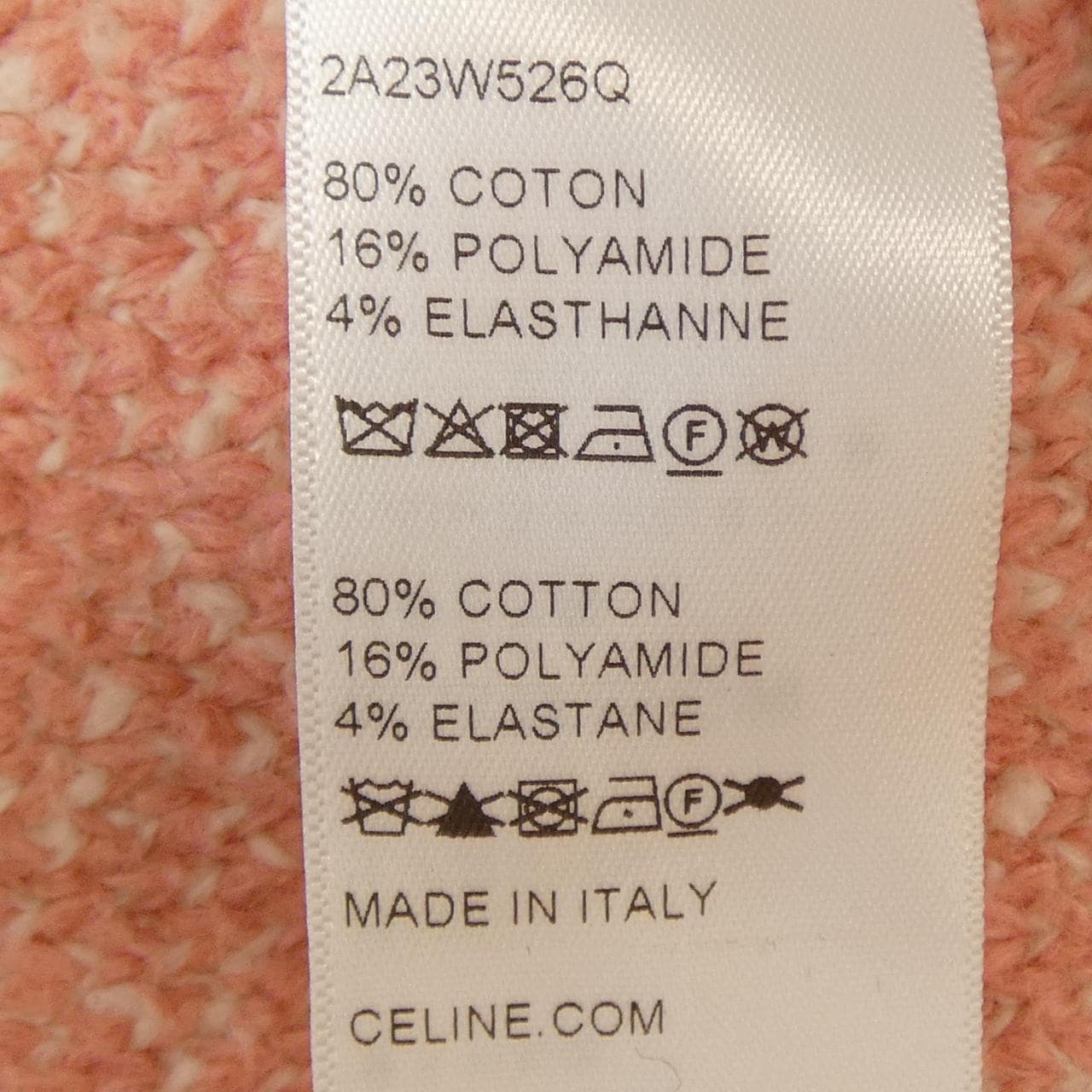セリーヌ CELINE Scott Reeder 2A23W526Q ニット