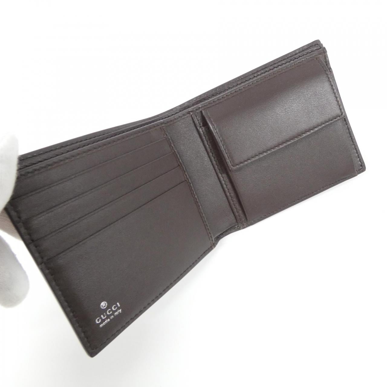 【新品】Gucci G.1955 馬銜扣 846953 AAFP1 錢包