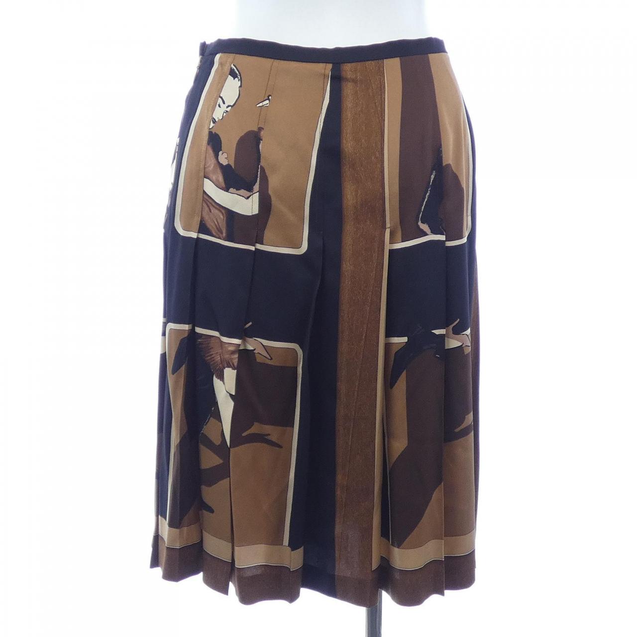 エルメス HERMES SWINGING SAINT GERMAIN sk809 ツイルレーヌ スカート