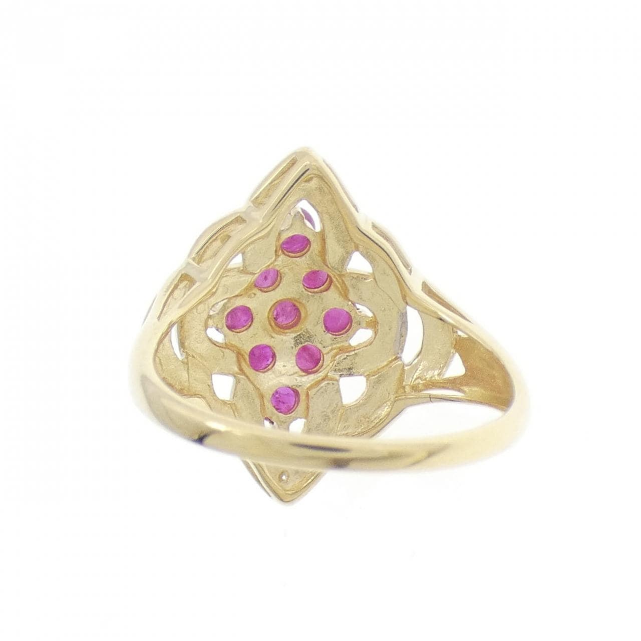 10KYG/10KWG ルビー リング