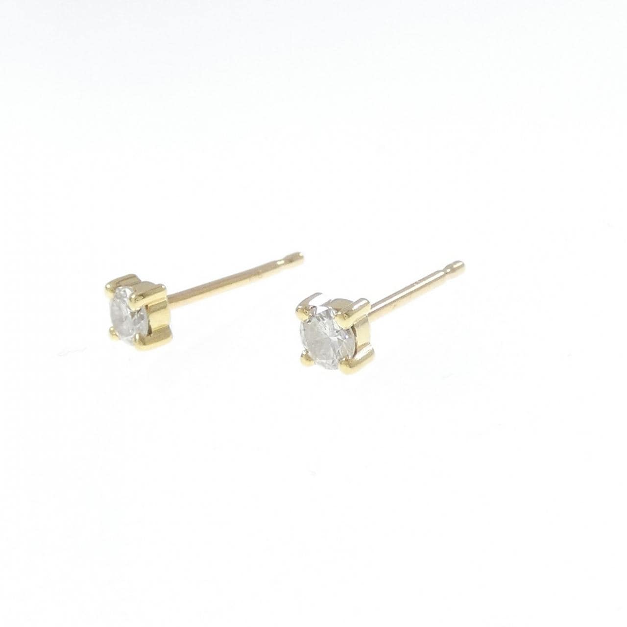 K18YG ダイヤモンド ピアス