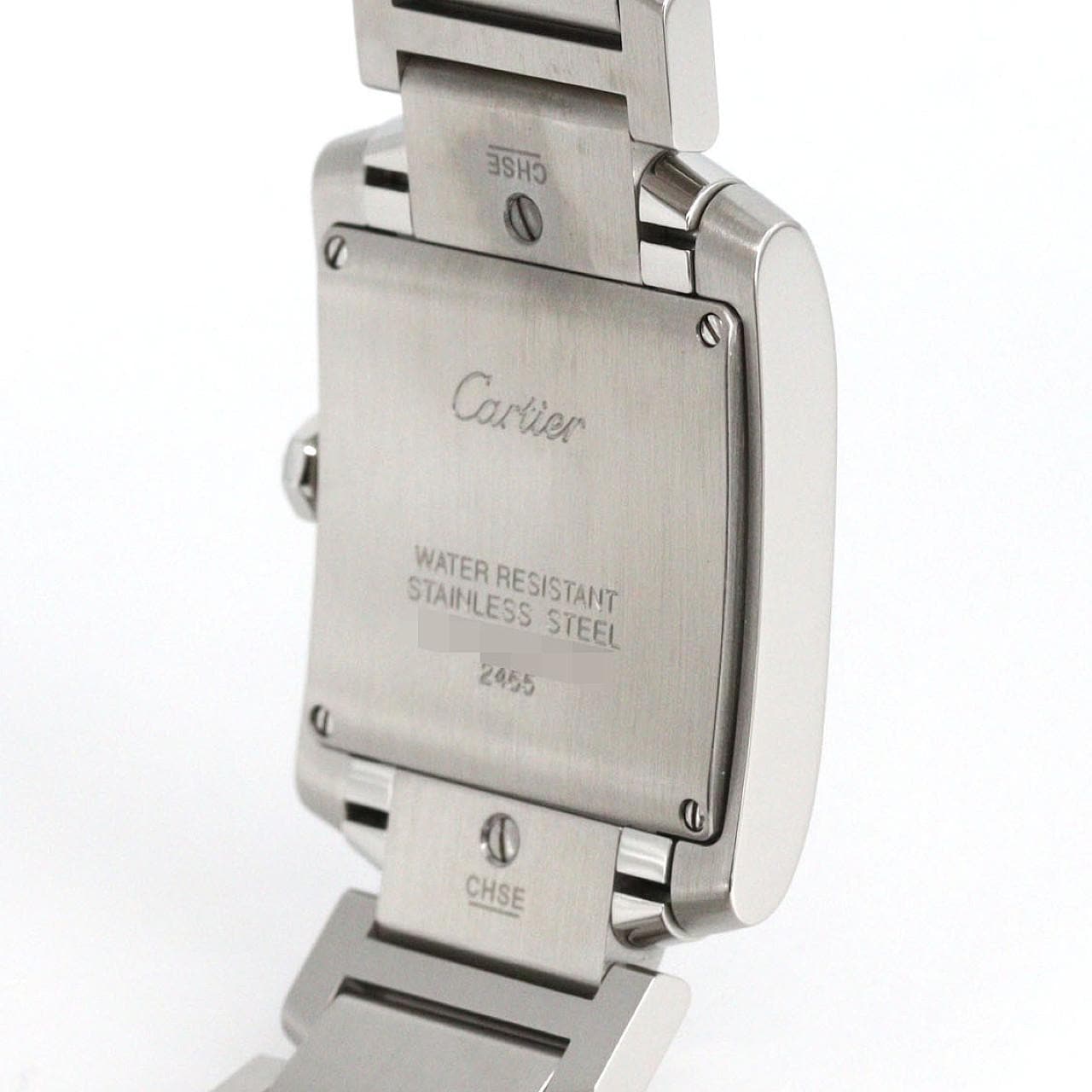 カルティエ タンクフランセーズMMデイト W51011Q3 SS クォーツ