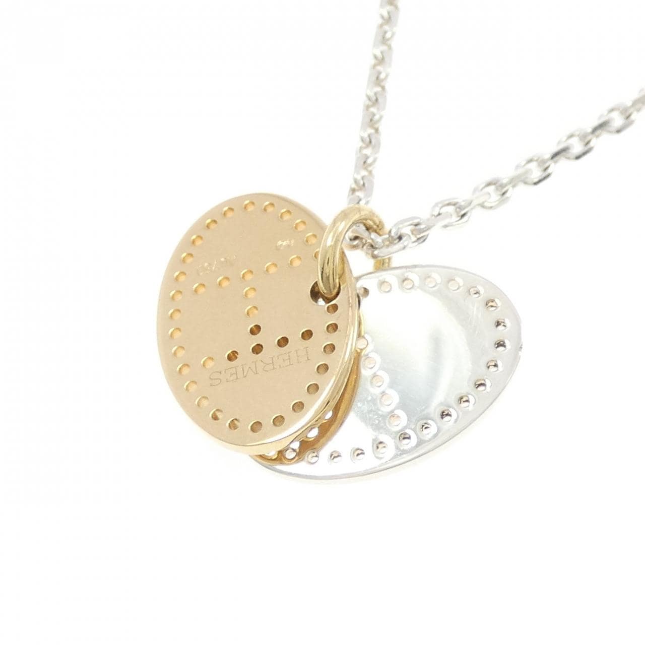 エルメス 925/750YG ネックレス