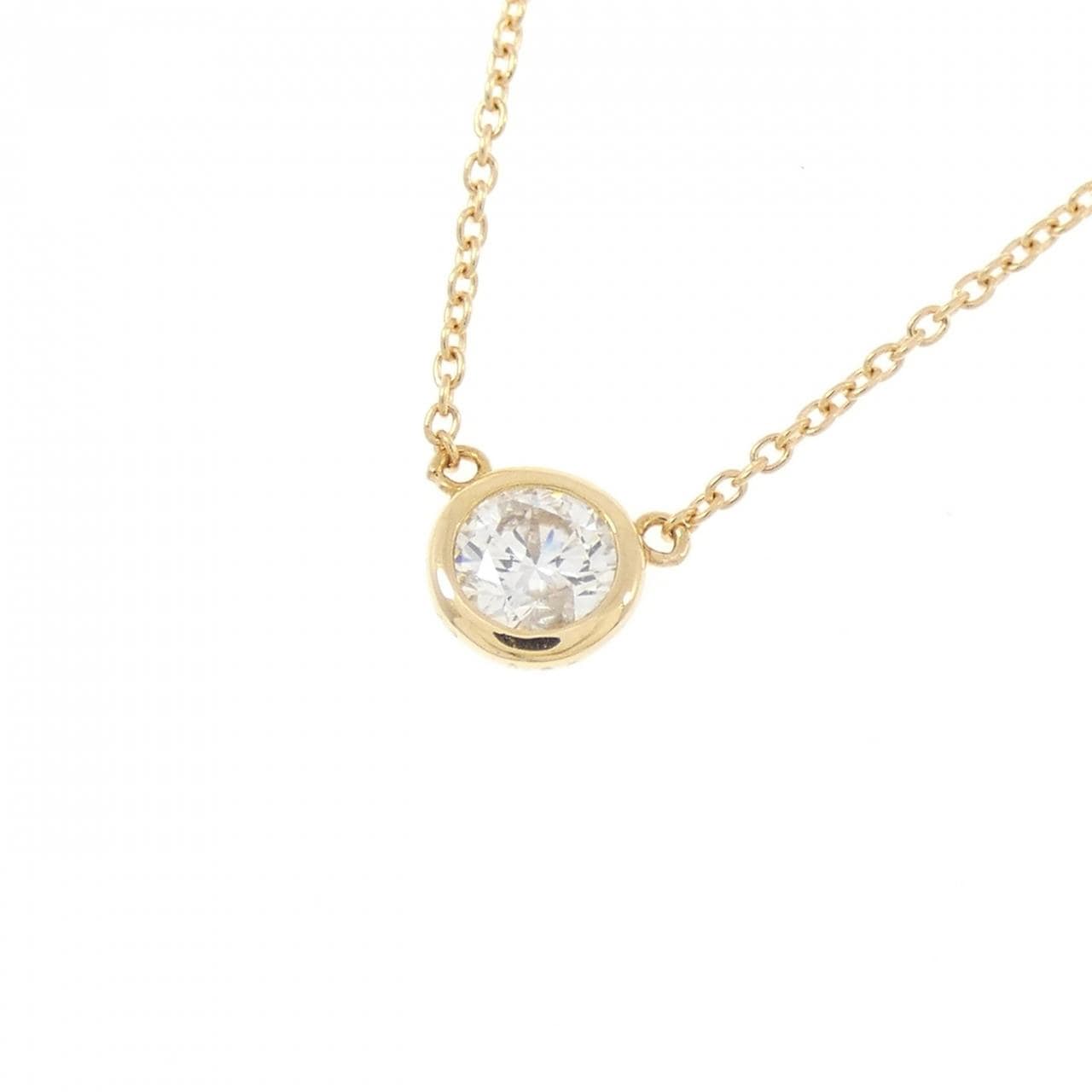 K18YG ダイヤモンド ネックレス 0.25CT