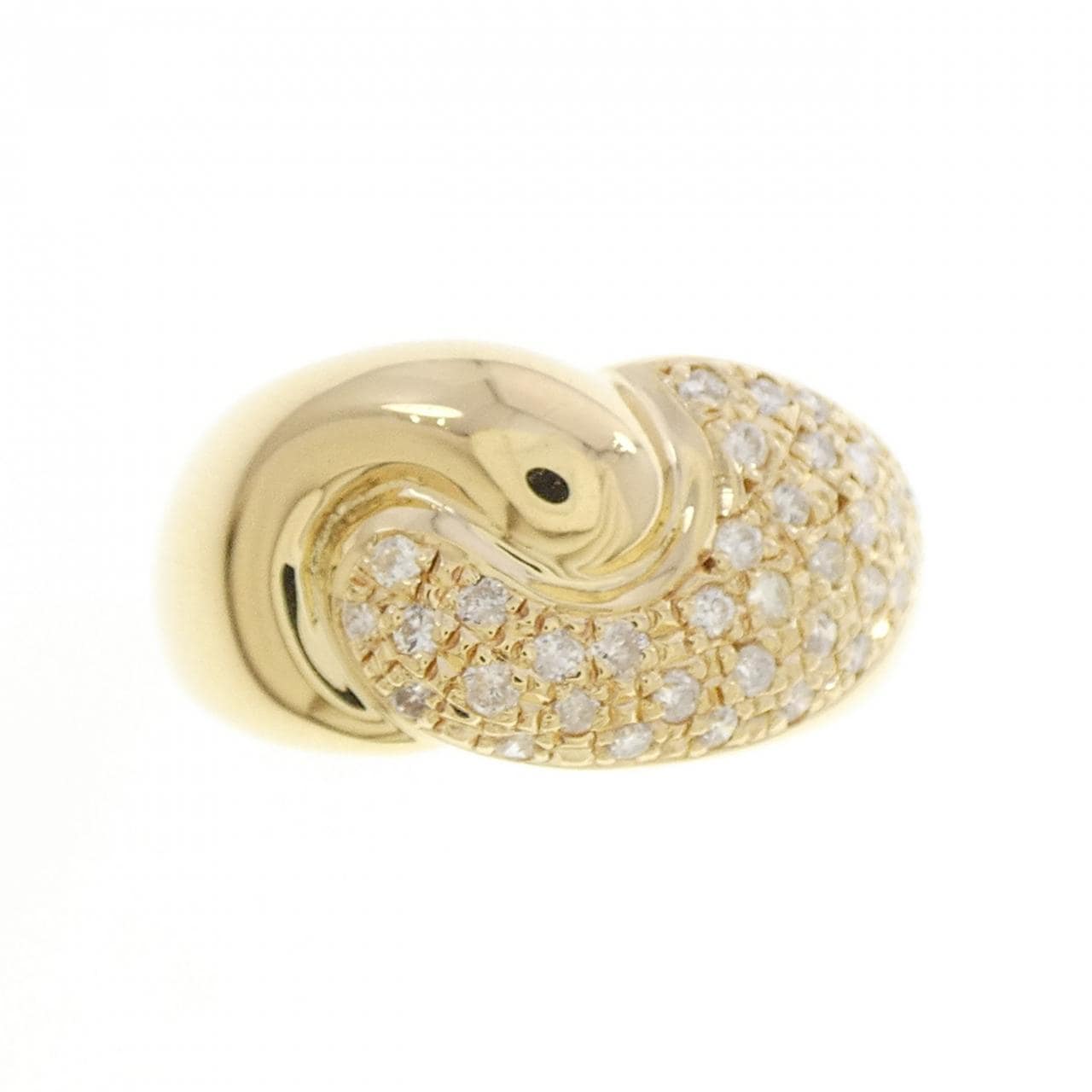 K18YG ダイヤモンド リング 0.30CT