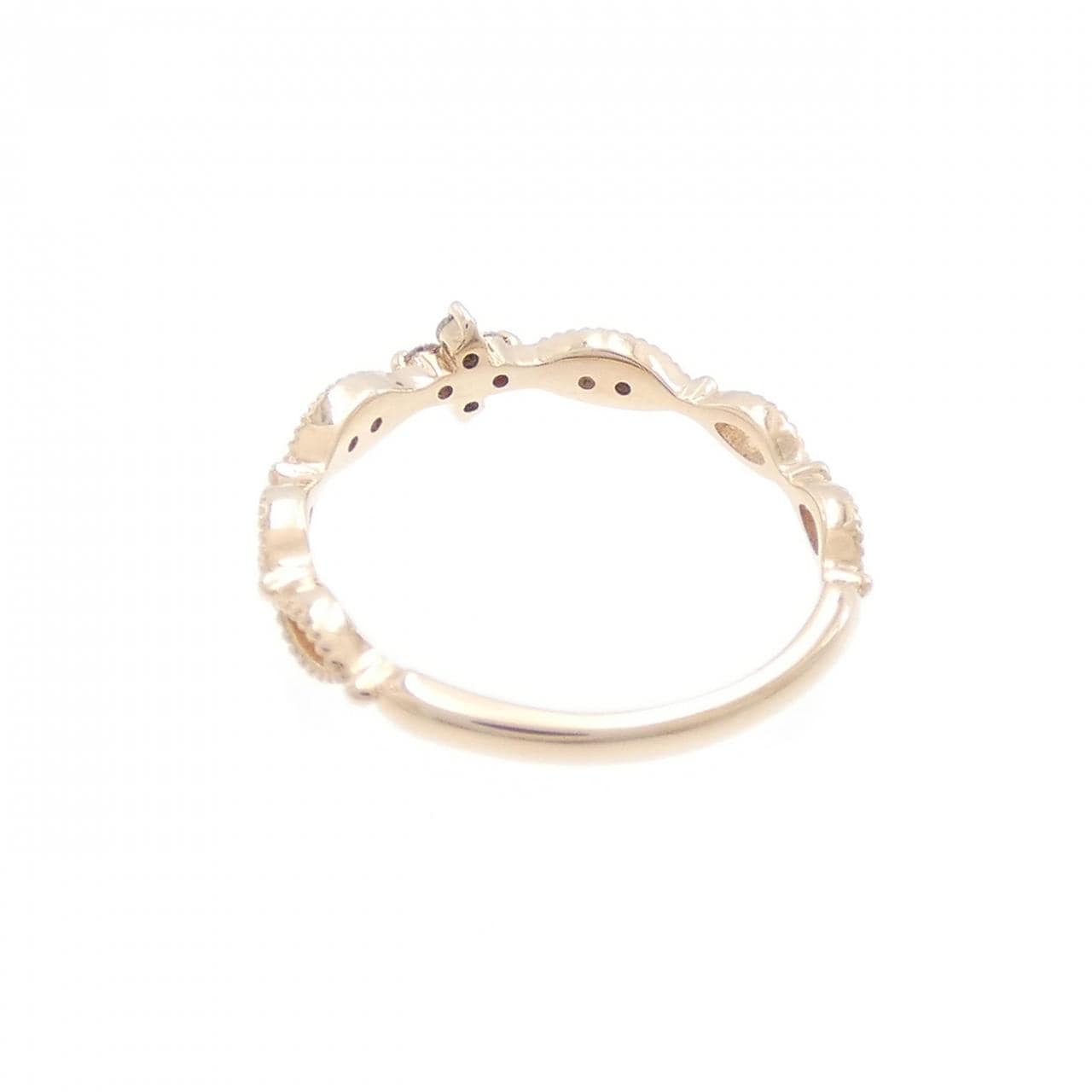 クミキョク ダイヤモンド ピンキーリング 0.04CT