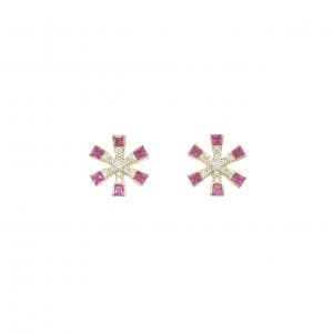 ジュネ サファイヤ ピアス 0.88CT
