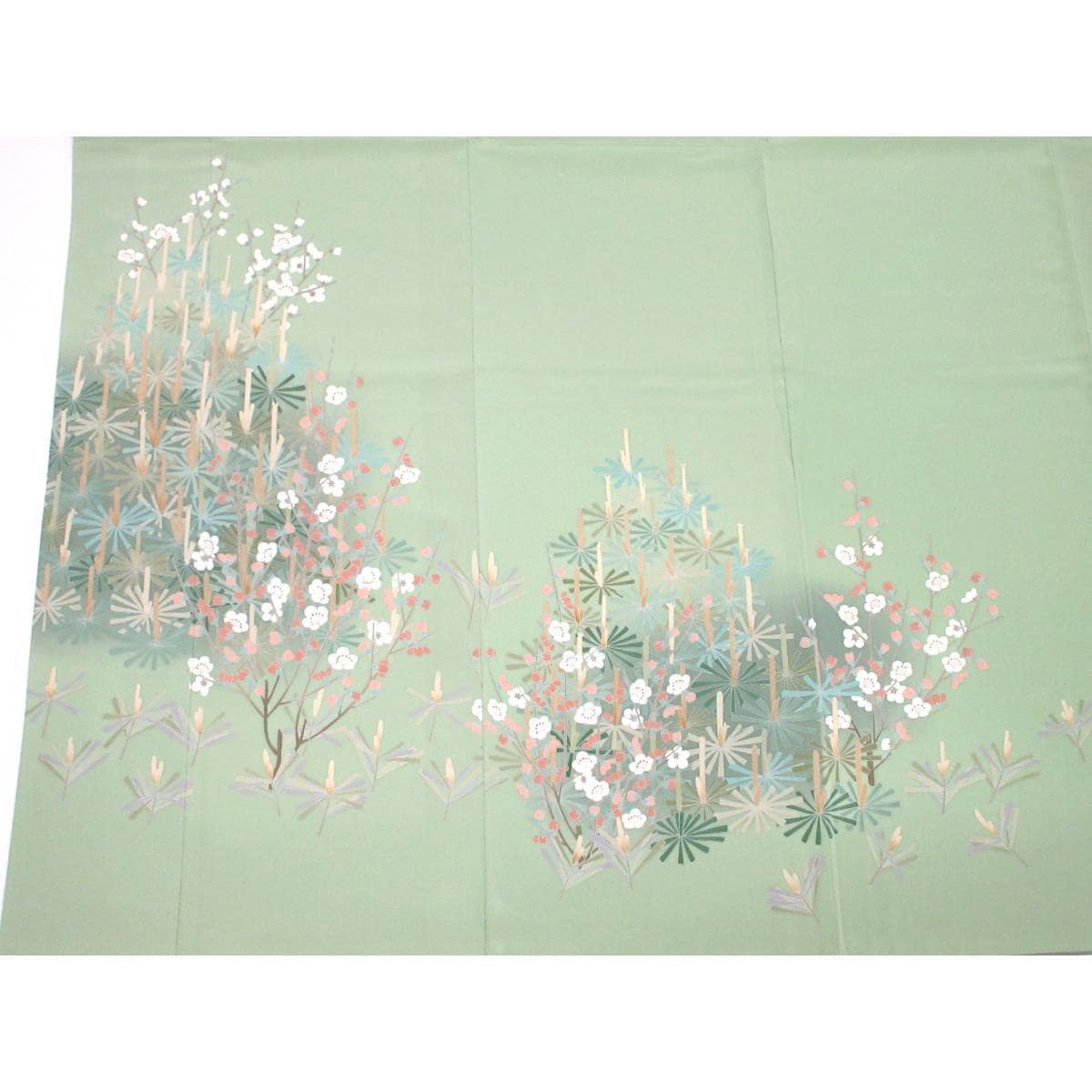 【未使用品】訪問着　友禅加工ボカシ染