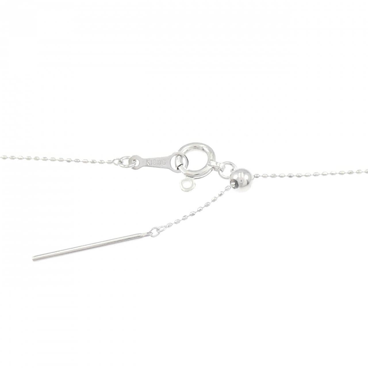 K18WG タンザナイト ネックレス 0.90CT