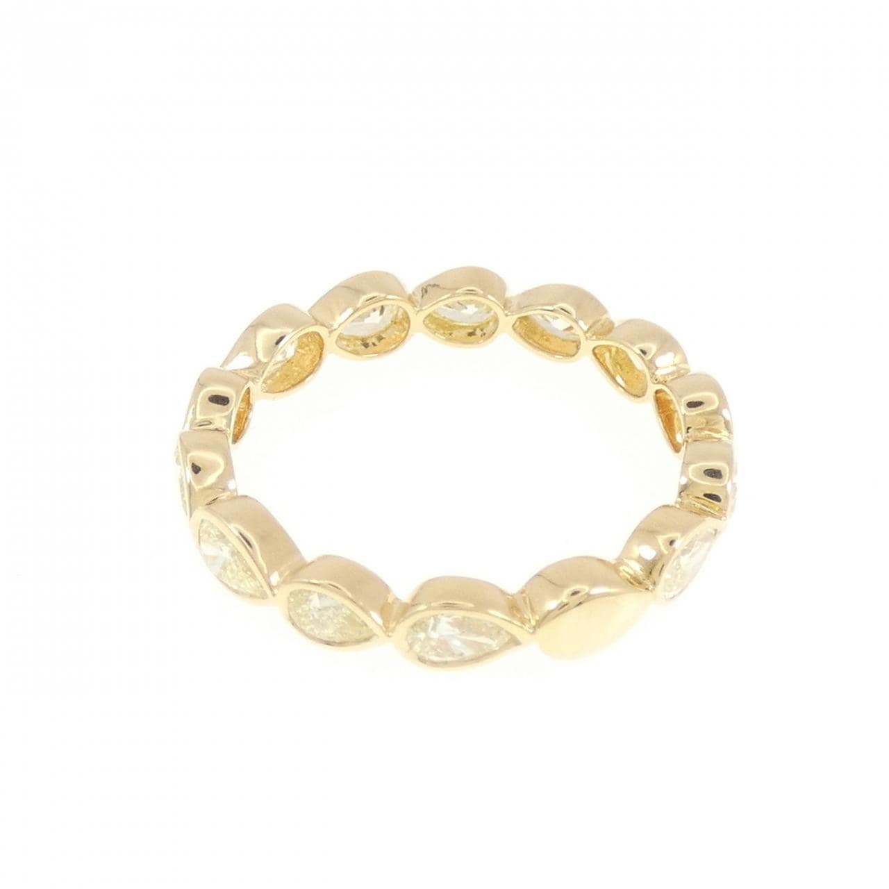 [BRAND NEW] K18YG Diamond Ring 1.30CT