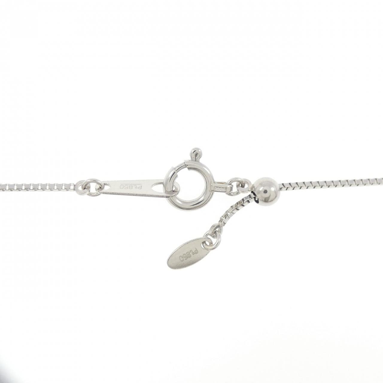 [新品] PT900/K18/PT850钻石项链 1.00CT