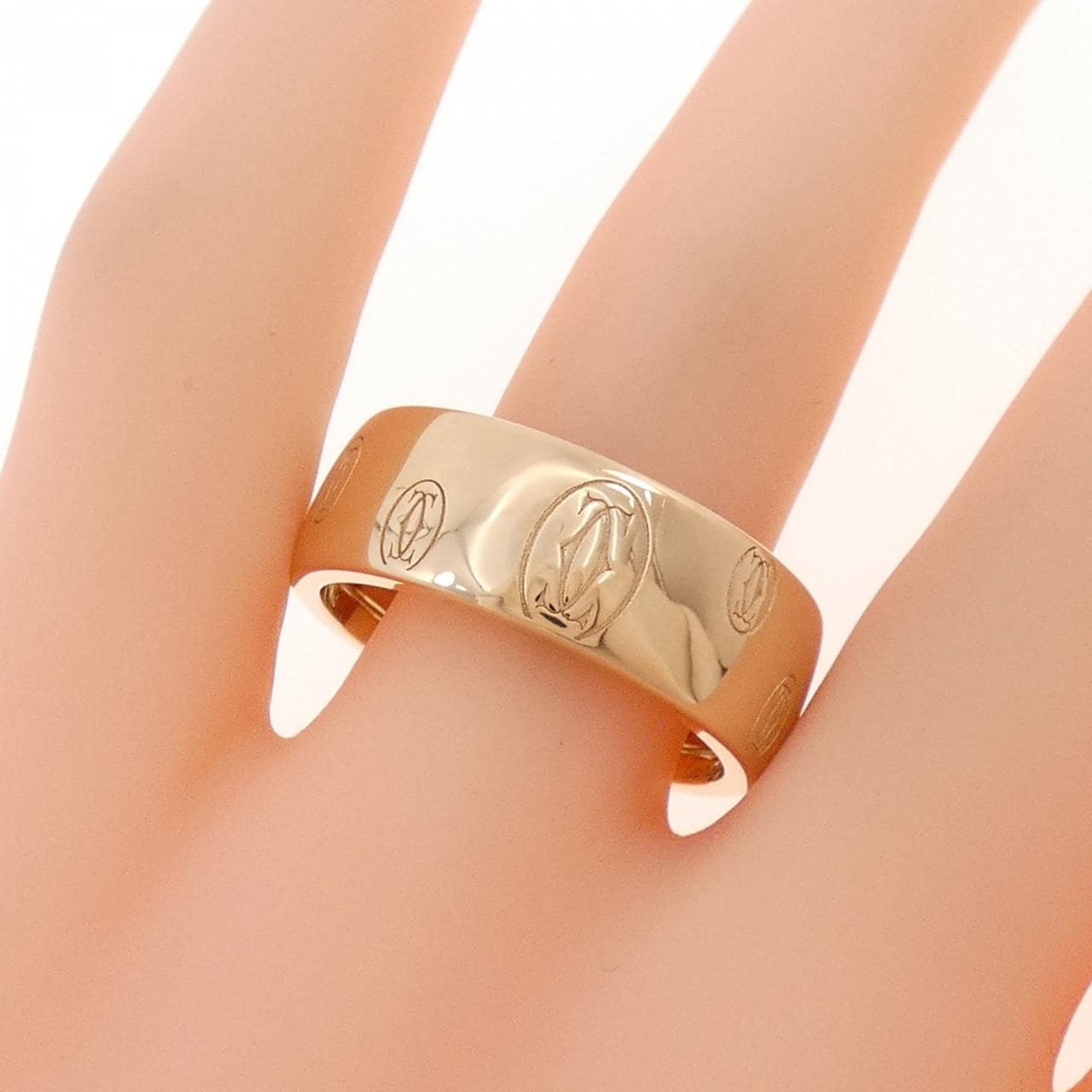 カルティエ ハッピーバースデー ラージ リング