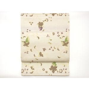 【新品】袋帯　全通柄【岡重】