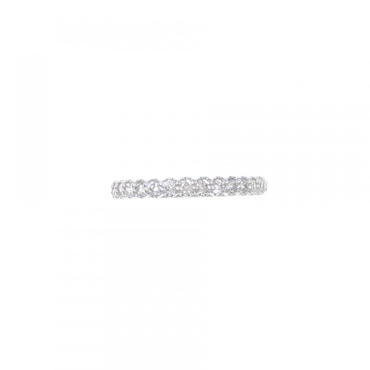 K10WG ダイヤモンド ピンキー リング 0.19CT