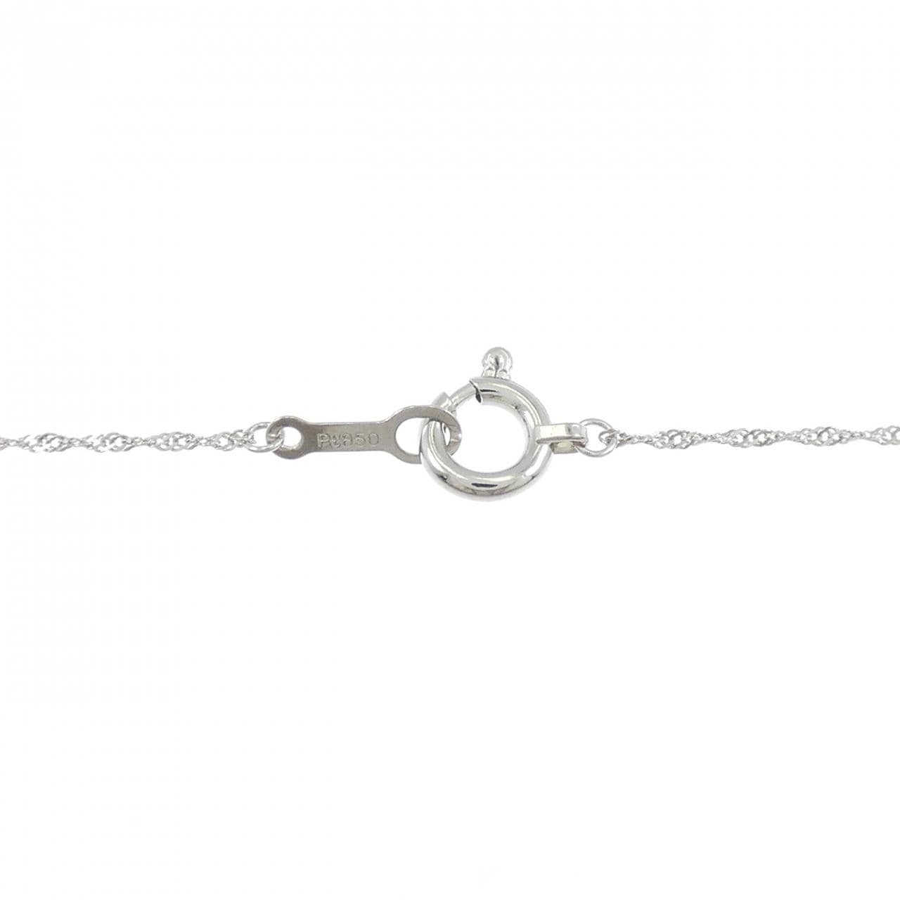 PT900/PT850 ダイヤモンド ネックレス 0.3CT