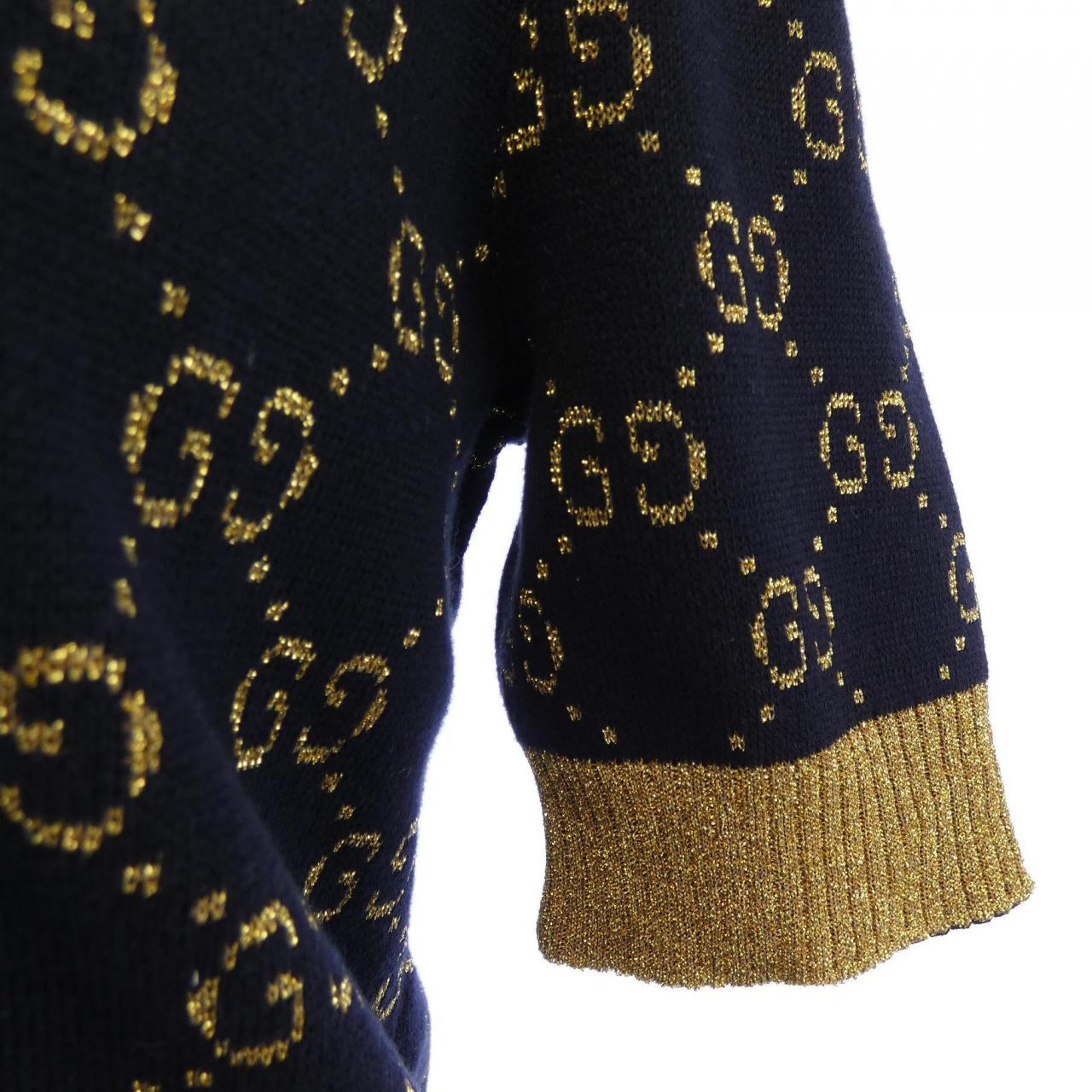 グッチ GUCCI GGコットンラメ ファブリックトップス 526759-X9W83 ニット