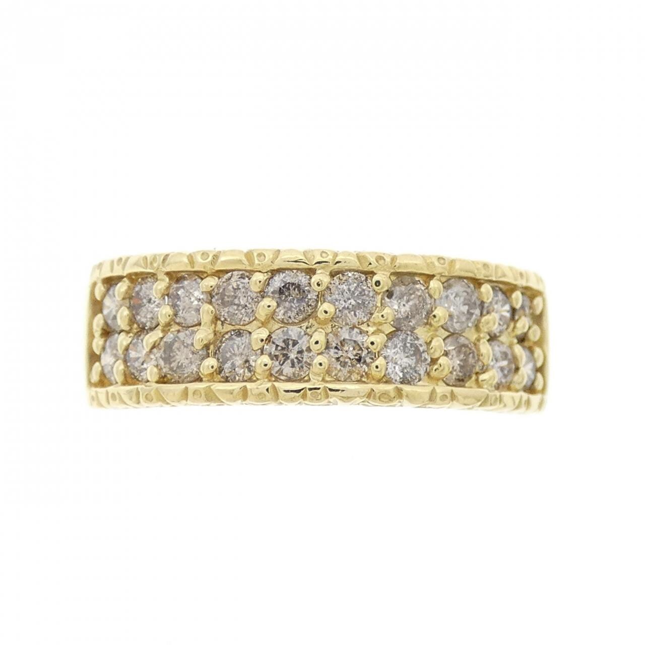 K18YG ダイヤモンド リング 1.00CT