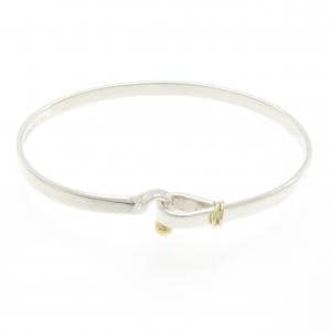 【ヴィンテージ】ティファニー フック&アイ バングル