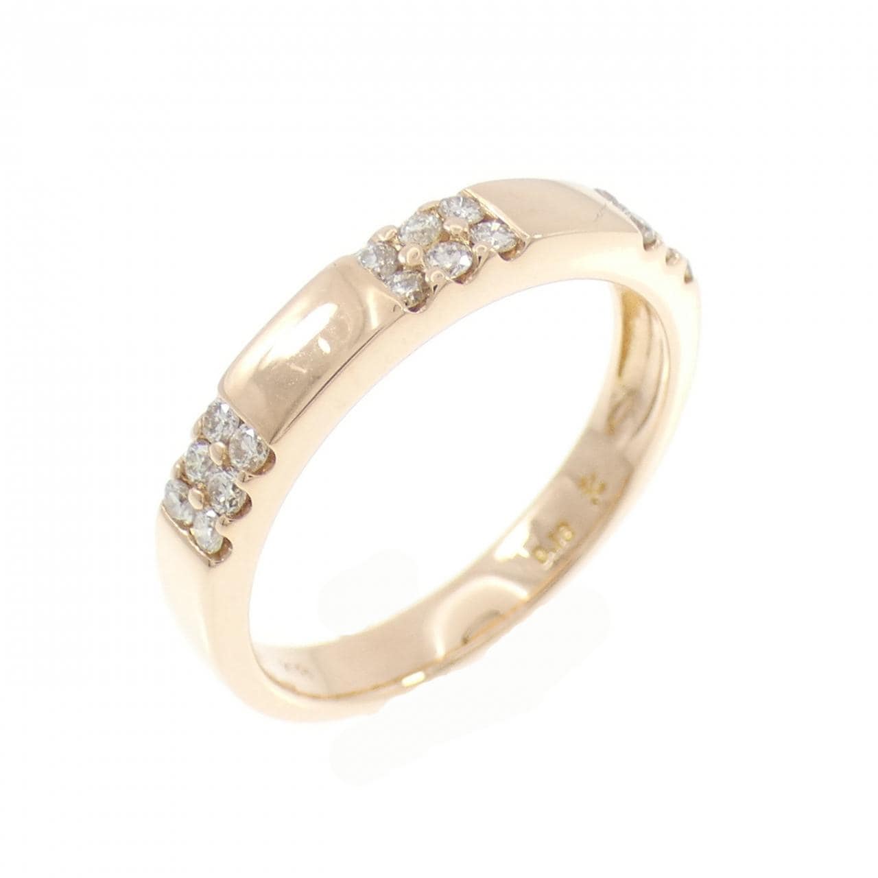 クミキョク ダイヤモンド リング 0.18CT