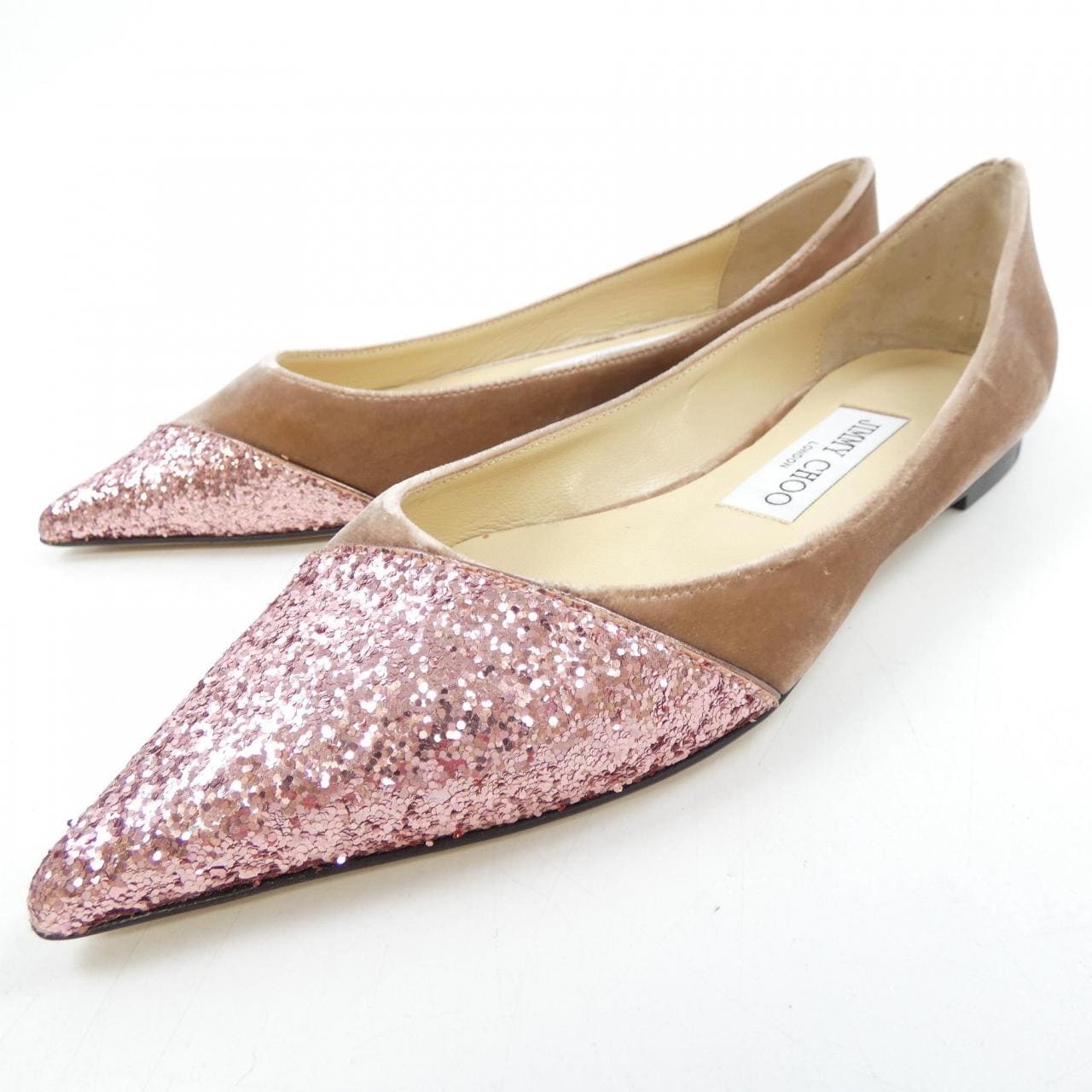 ジミーチュウ JIMMY CHOO フラットシューズ