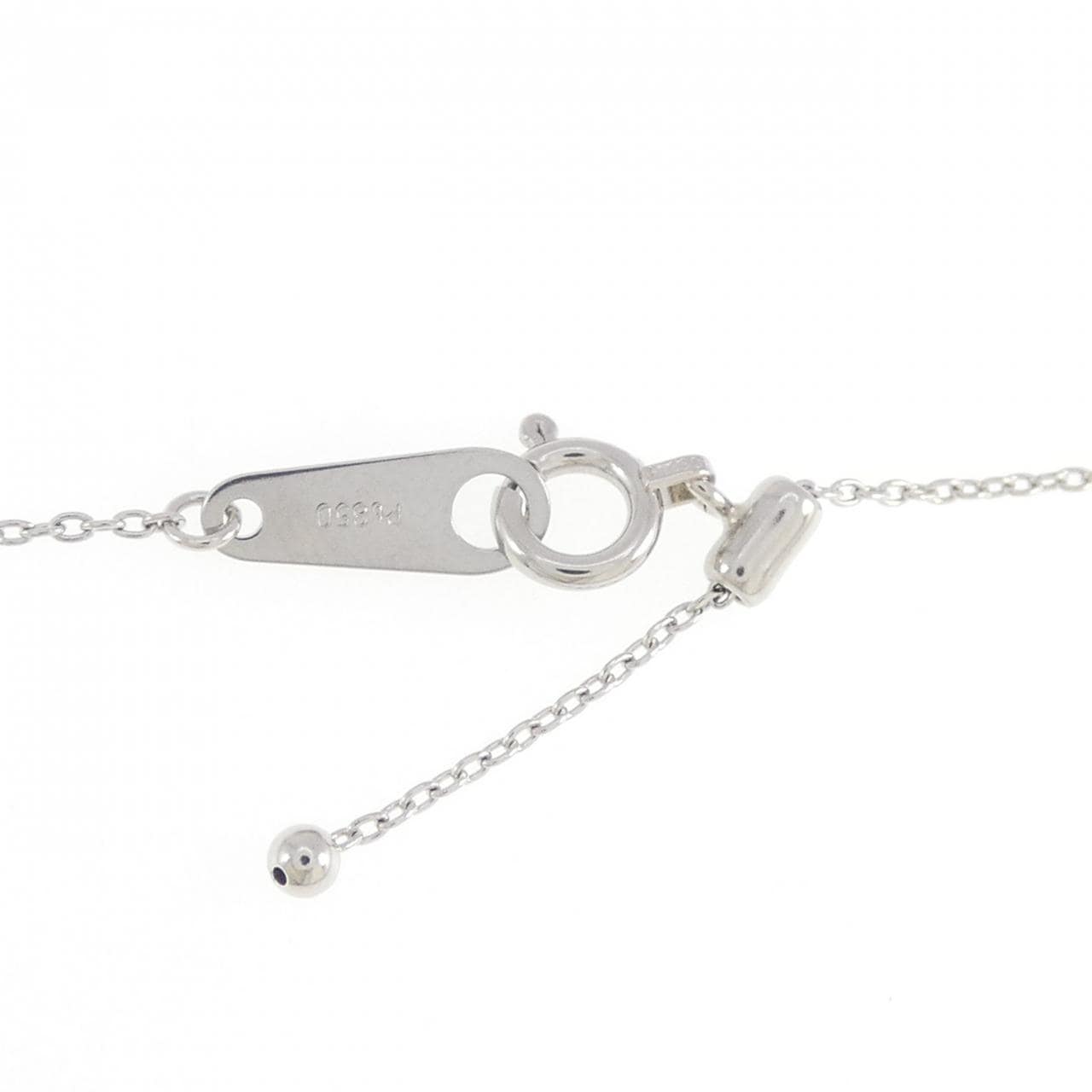 PT900/PT850 クロス ダイヤモンド ネックレス 0.40CT