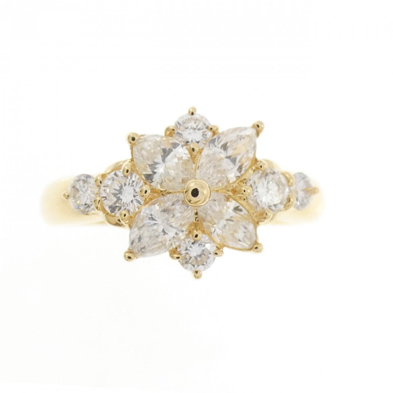 K18YG ダイヤモンド リング 1.00CT