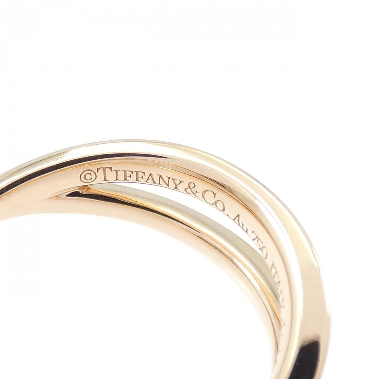TIFFANY X Narrow Ring 0.08CT